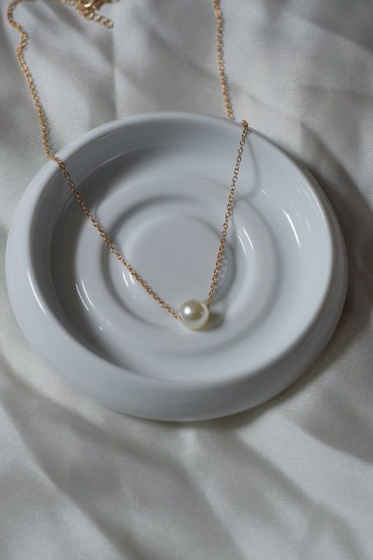 Pearl Drop Pendant Neckalce The Last One