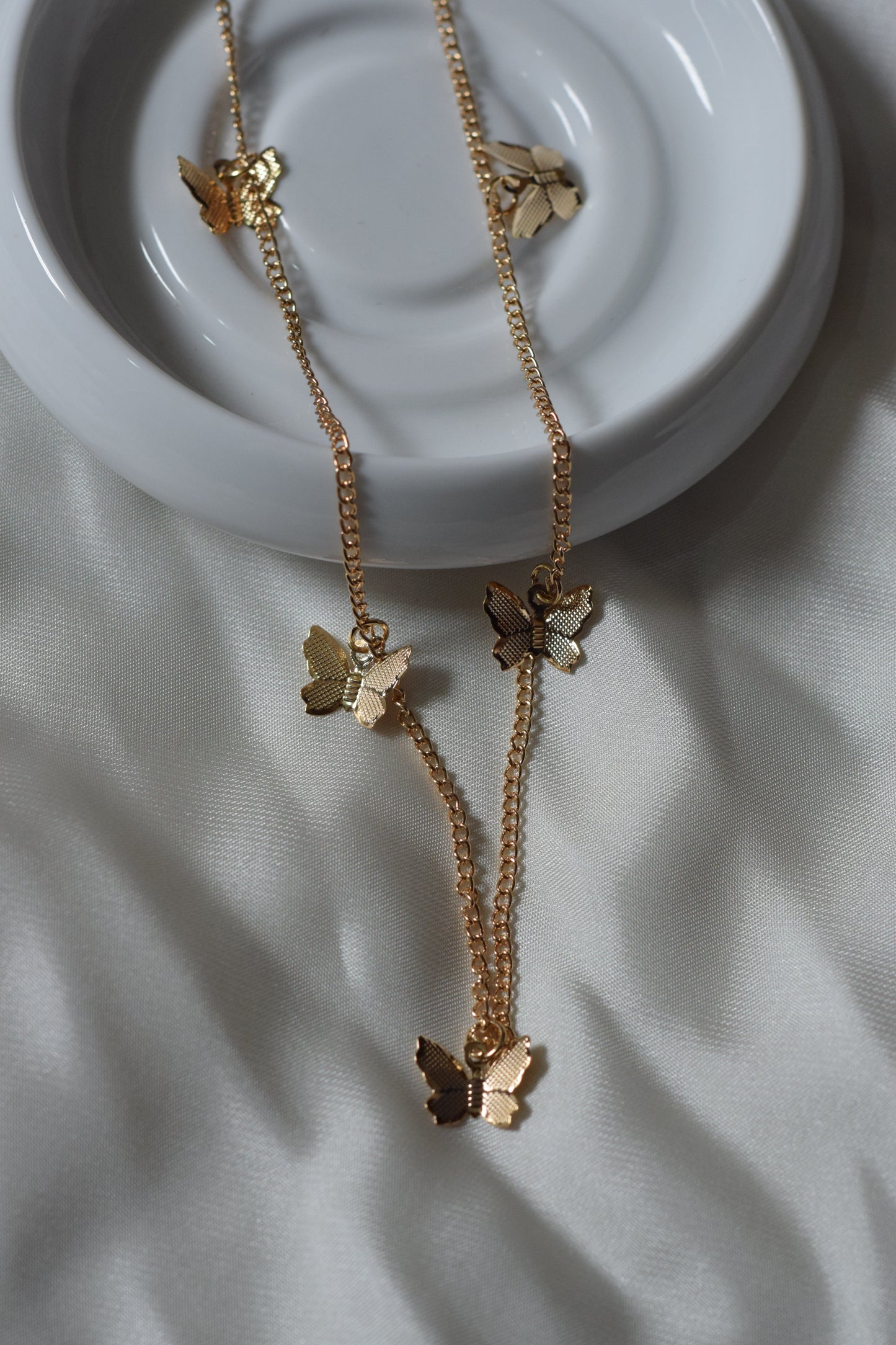 Butterflies Design Pendant Necklace The Last One